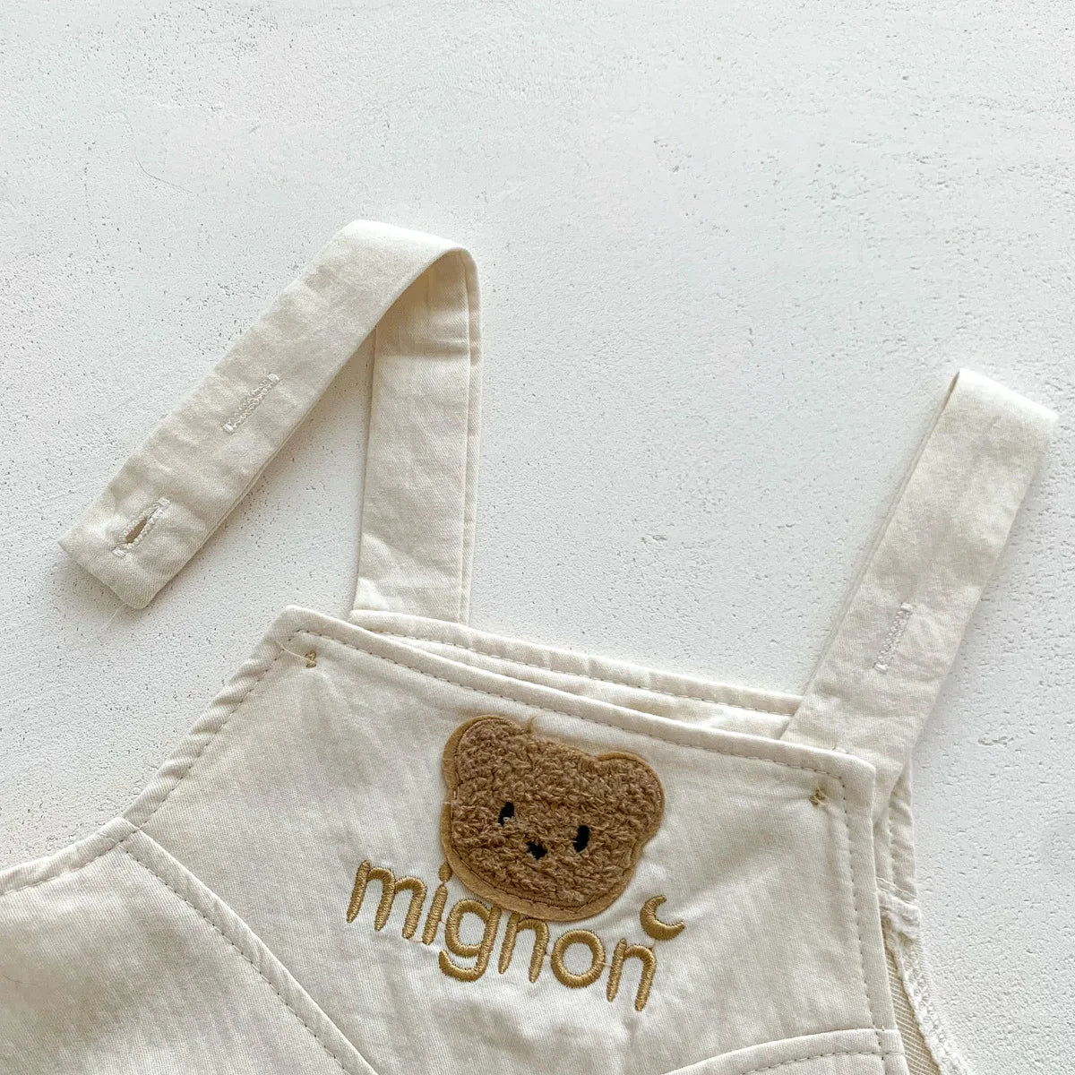 2025 New In Summer Newborn Baby Girls Boys Short Sleeve Solid Color Top T-shirts +cartoon Bear Bodysuits Kid Infant Clothing Set