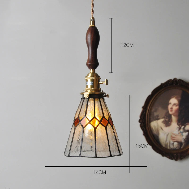 IWHD 2022 NEW Nordic Glass LED Pendant Lights Fixtures Copper Bedroom Dinning Room Restaurant Modern Hanging Lamp Lighting