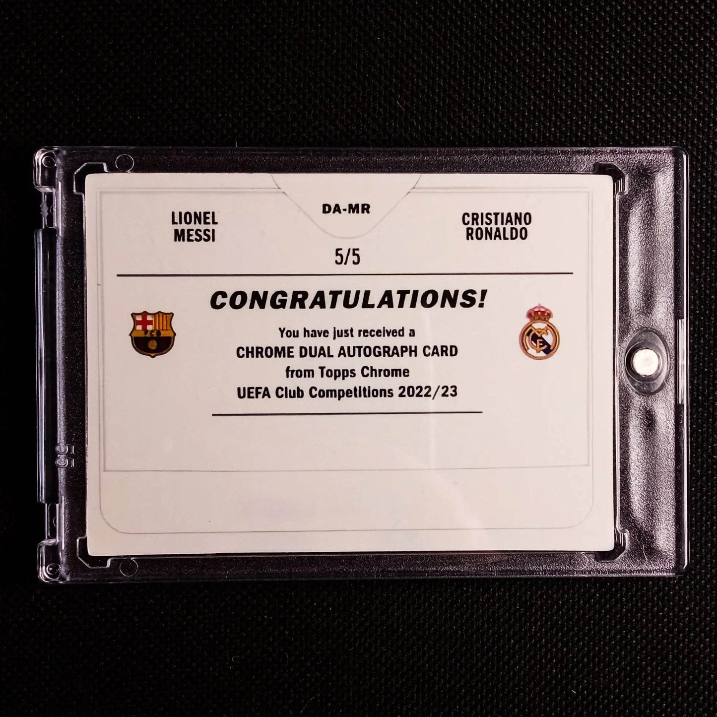 Panini collectible card laser flash DIY Messi Cristiano Ronaldo Kylian Mbappe David Beckham Card bricks Holiday gifts 1.5mmthick - AIAZ