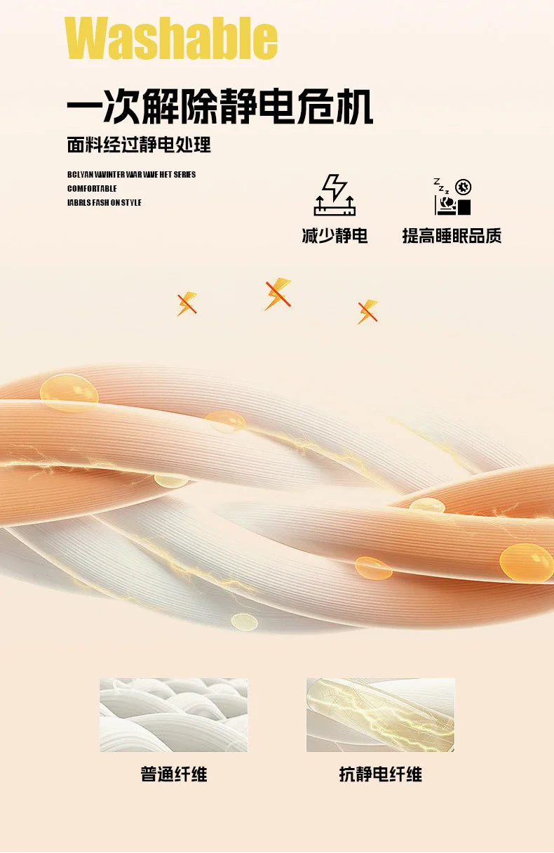2025 new solid color Tafu fleece fitted sheet household mattress protective cover non-slip single piece no pillowcase