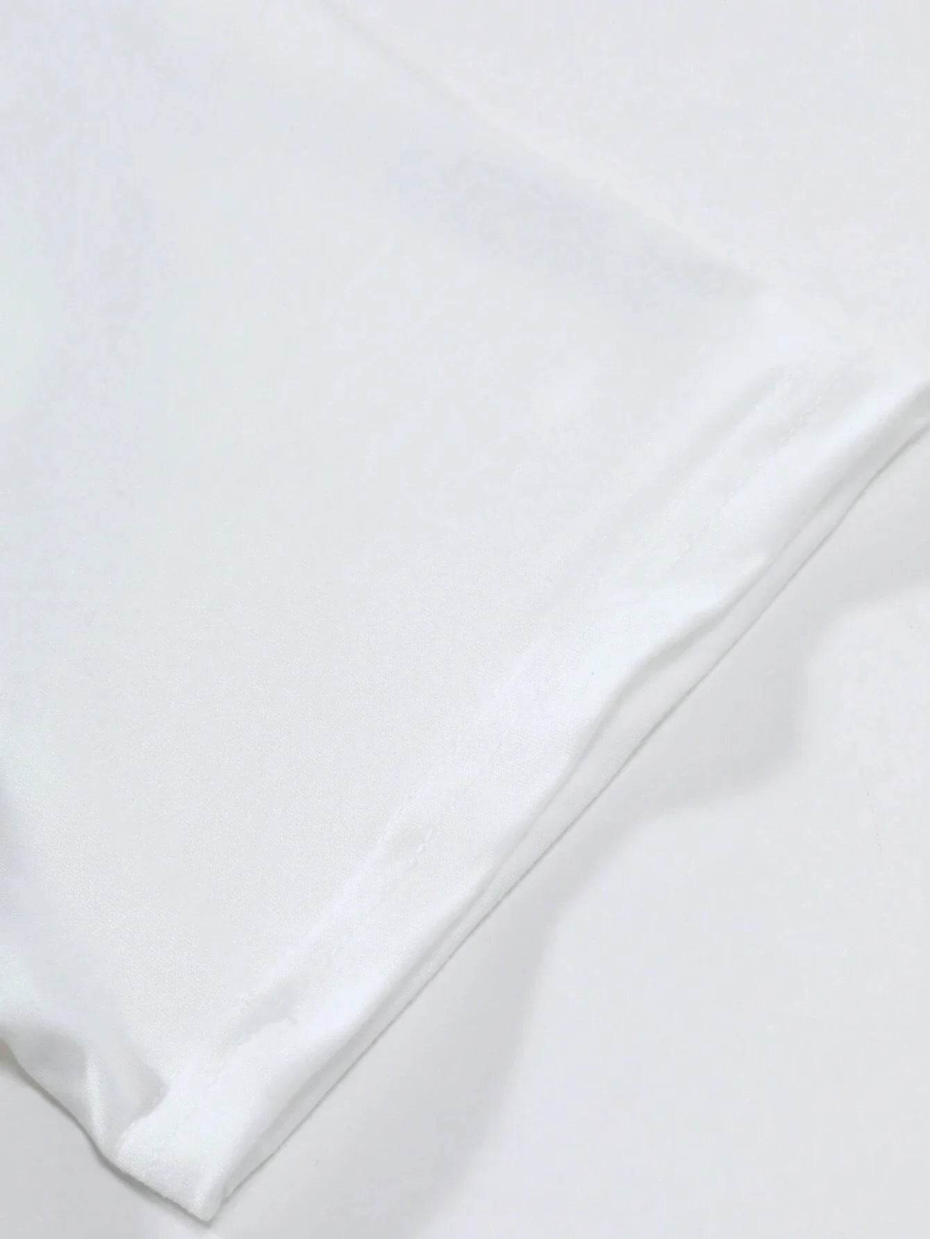 Men's 100% pure cotton summer loose size BE KIND letter cartoon print casual comfortable round neck short sleeved T-shirt top - AIAZ
