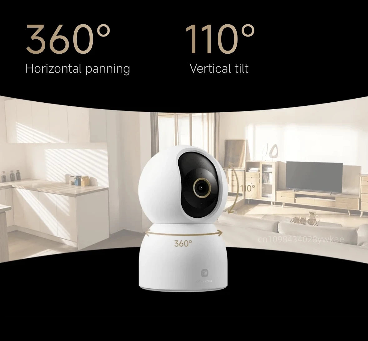 Xiaomi Smart Camera C700 8MP 4K Ultra HD Low Light Full-color Baby Cry Detection Two-Way Voice Call Surveillance Camera
