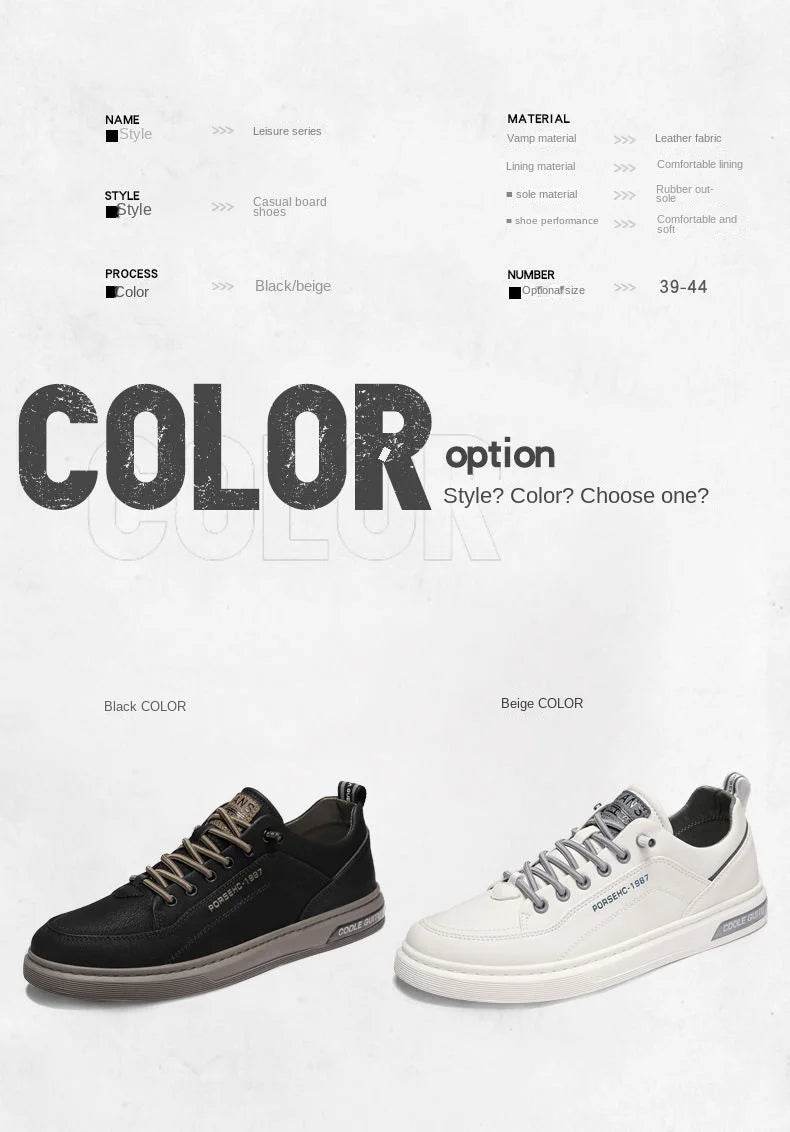 New Shoes for Men Comfortable Flat Men's Casual Shoes Outdoor Wild Men's Sneakers High End Fashion One Pedal Dress Shoes Male - AIAZ