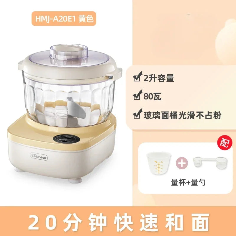 Bear dough mixer, home kneading machine, automatic chef machine, mixing noodle machine, noodle fermentation machine 220V