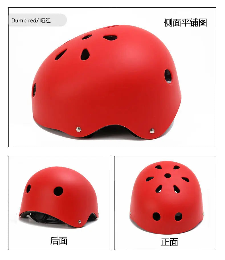Electric Scooter Round Bike Helmet Cycling Skateboard Ski Child Sports Safety Bicycle Helmet Four Seasons Bike Accessories