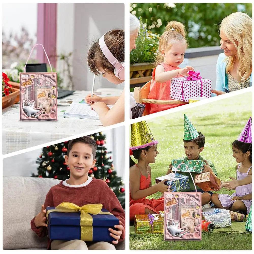 Kids Animals Style Stationery Set 6PCS School Supplies Package Back to School Stationery Pack for Kids Children Girls Boys - AIAZ