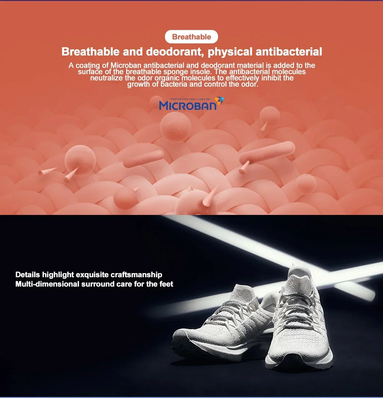 Classic Mijia Sneakers 4 Upgrade Men Fashion Breathable Shock-absorbing Sports Running Shoes Flying Woven Male Non-Slip Shoes