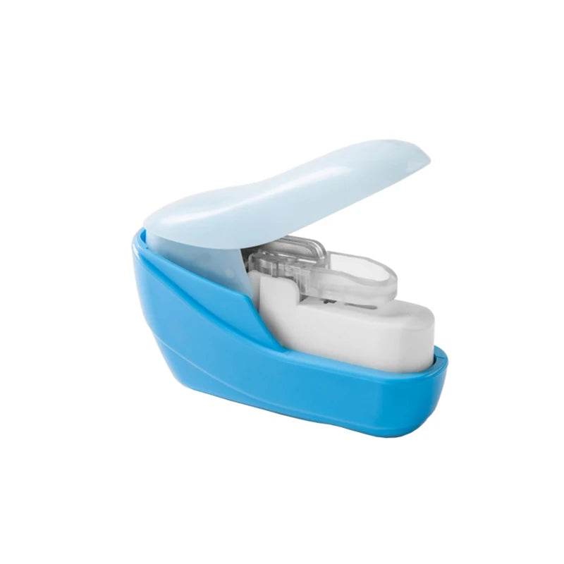 Book Paper Stapling Mini Portable Stapleless Stapler School Office Supplies - AIAZ