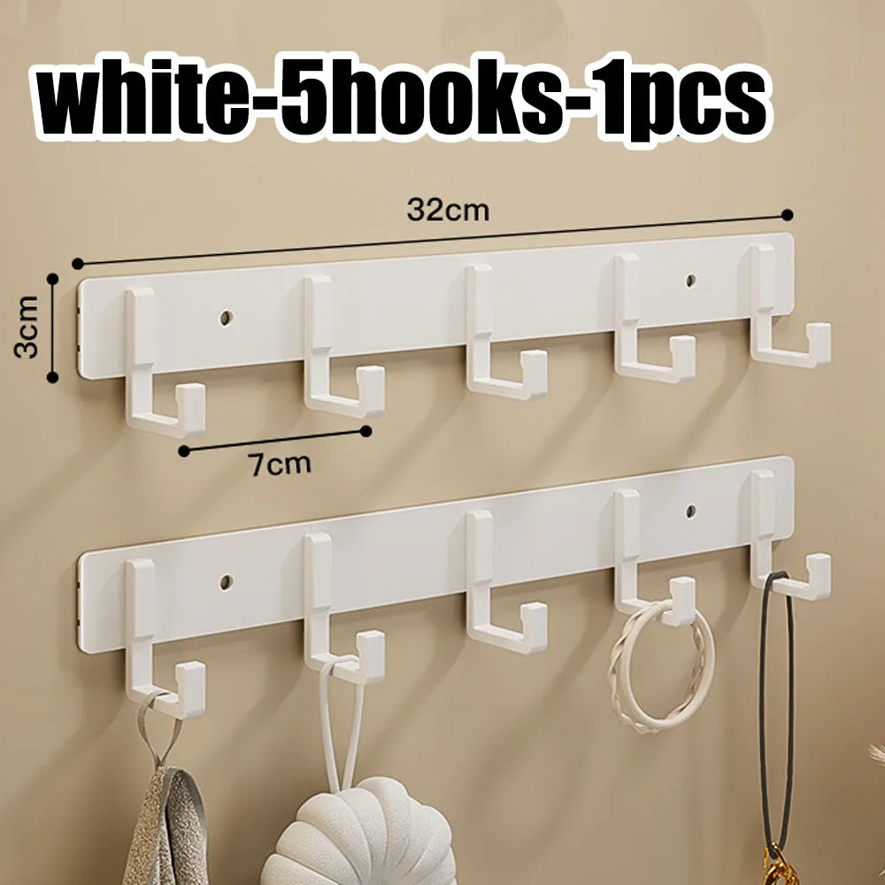 Door Back Clothes Hook Clothes Hook Bathroom Towel Hanger Hook Wall Hook Adhesive Wall Hook No punching required Hanging Hooks