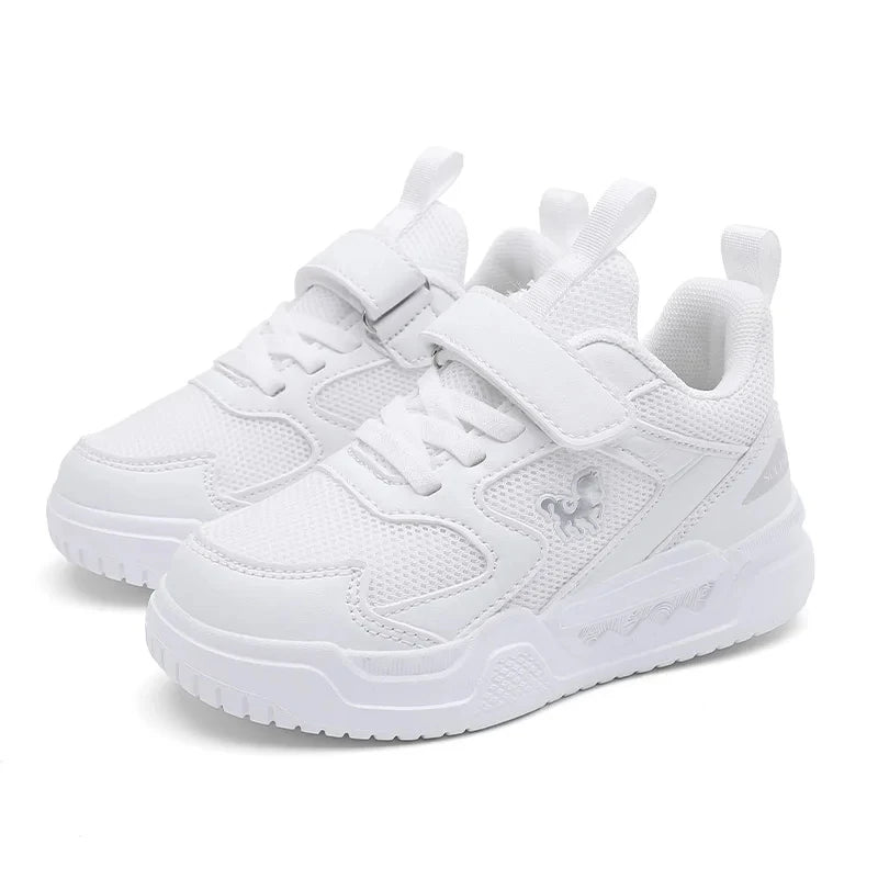 Black Kids Shoes Boys School Sneaker 4 To 12 Years Daily Walking Casual Sneaker Children Sports Shoes for Boy