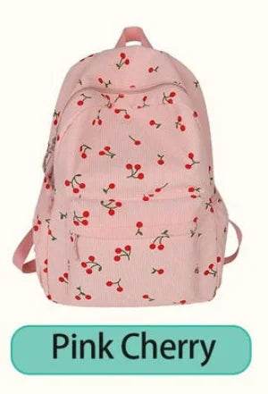 Personalized Kids Backpack & Lunch Bag, First Day of School Gift Bag With Name, Toddler Backpack, Corduroy Bag, Birthday Gift - AIAZ