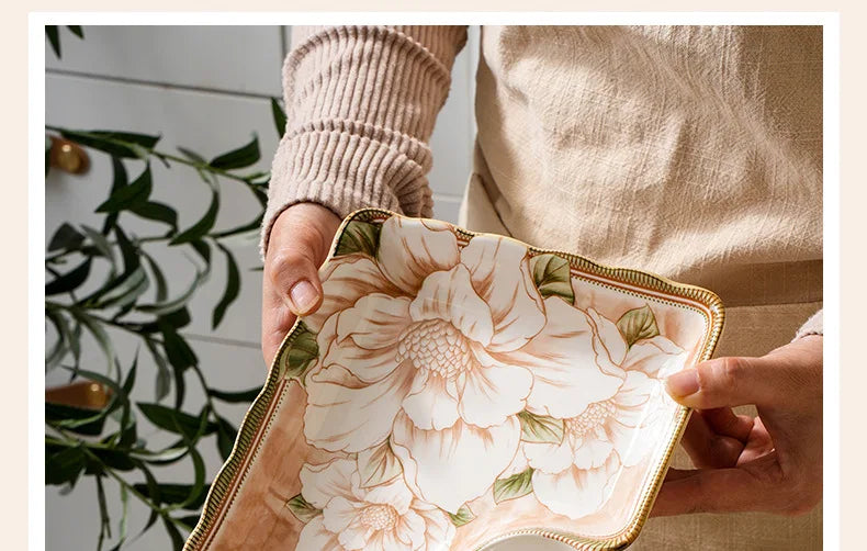 High-quality Ceramic Spoons Wholesale Combinations Household Gift Tableware Sets