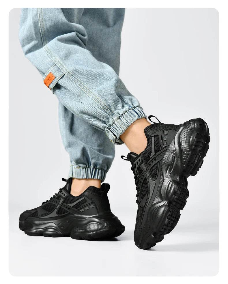 Men's Shoes Cool Platform Running Sneakers Men Fashion Good Large Size 48 Street Athletic Walking Sneakers For Men High Quality - AIAZ