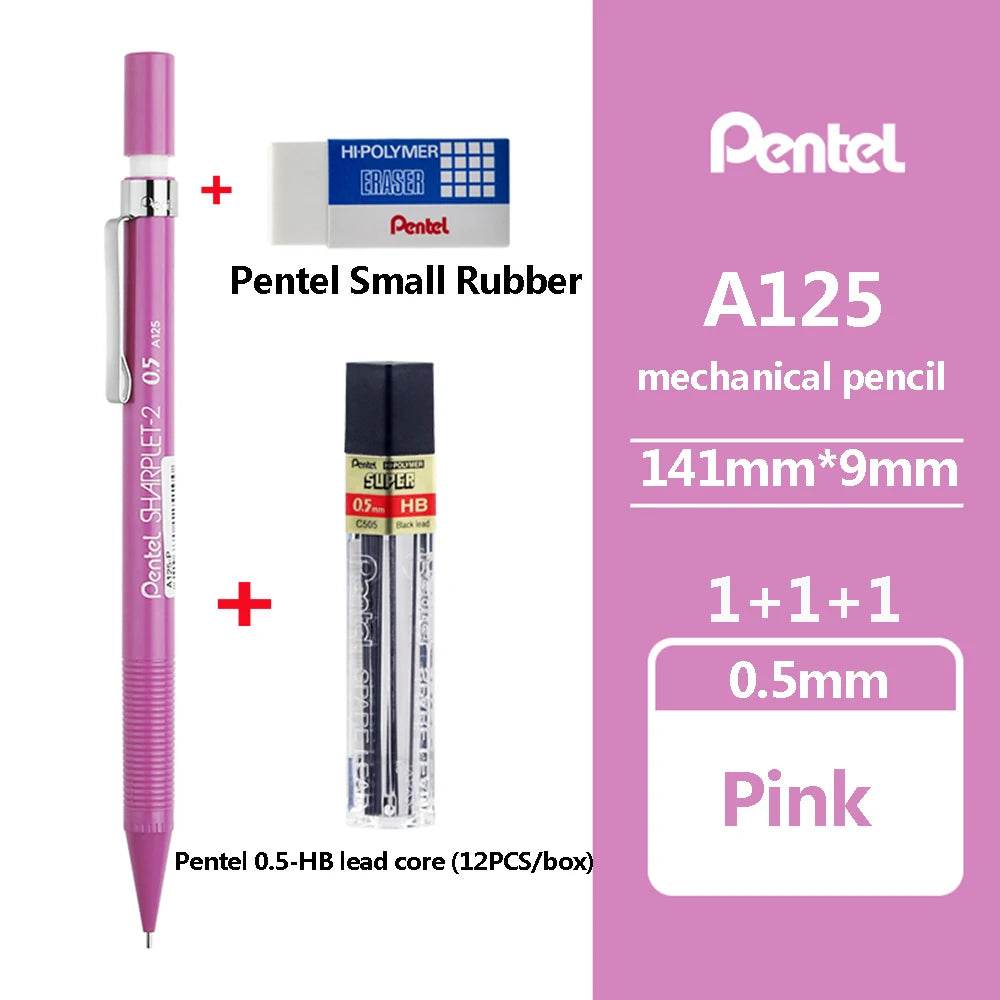 Japan Pentel Mechanical Pencil 0.5/0.7/0.9mm Drawing Office & School Supplies Stationery A125 127 129 School Acsesories School - AIAZ