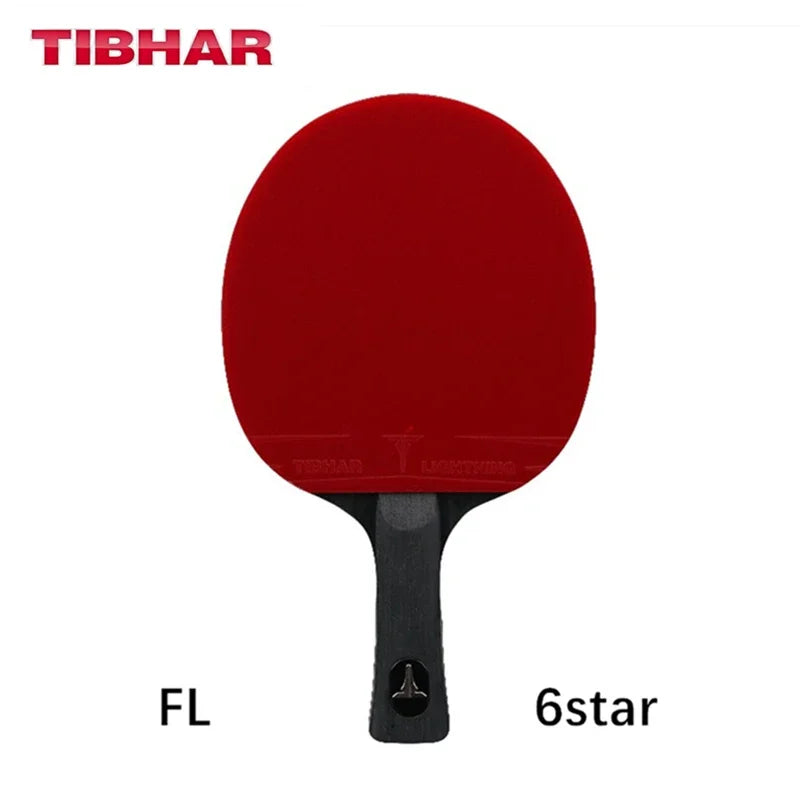 TIBHAR 6/7/8/9 Star Table Tennis Racket Superior Sticky Rubber Carbon Blade Ping Pong Rackets Professional Pimples-in Sticky