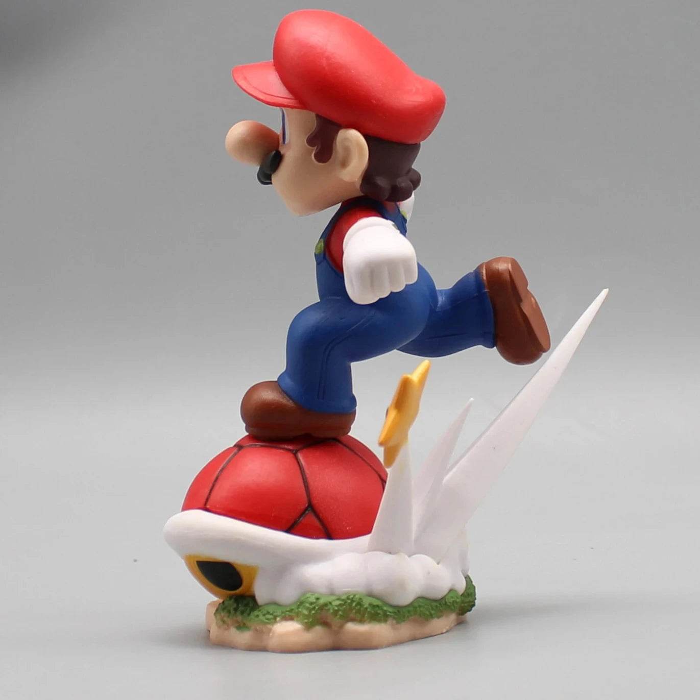 Super Mario Anime Figure Cartoon Grand Running Mario Bros anime Action Figurine PVC Statue Model Collection Desk Doll Toy Gifts - AIAZ