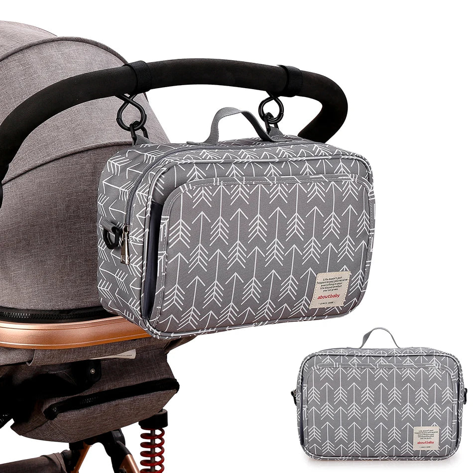 Women Multi-functional Messenger Bags Outdoor Waterproof Stroller Hanging Bag Baby Diaper Bags Adult Casual Cartoon Shoulder Bag