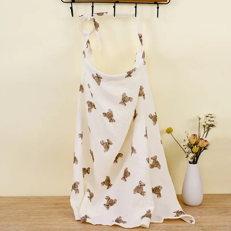 Mother Outing Breastfeeding Cover Double-layer Cotton Baby Feeding Nursing Covers Privacy Breastfeeding Apron Stroller Blanket