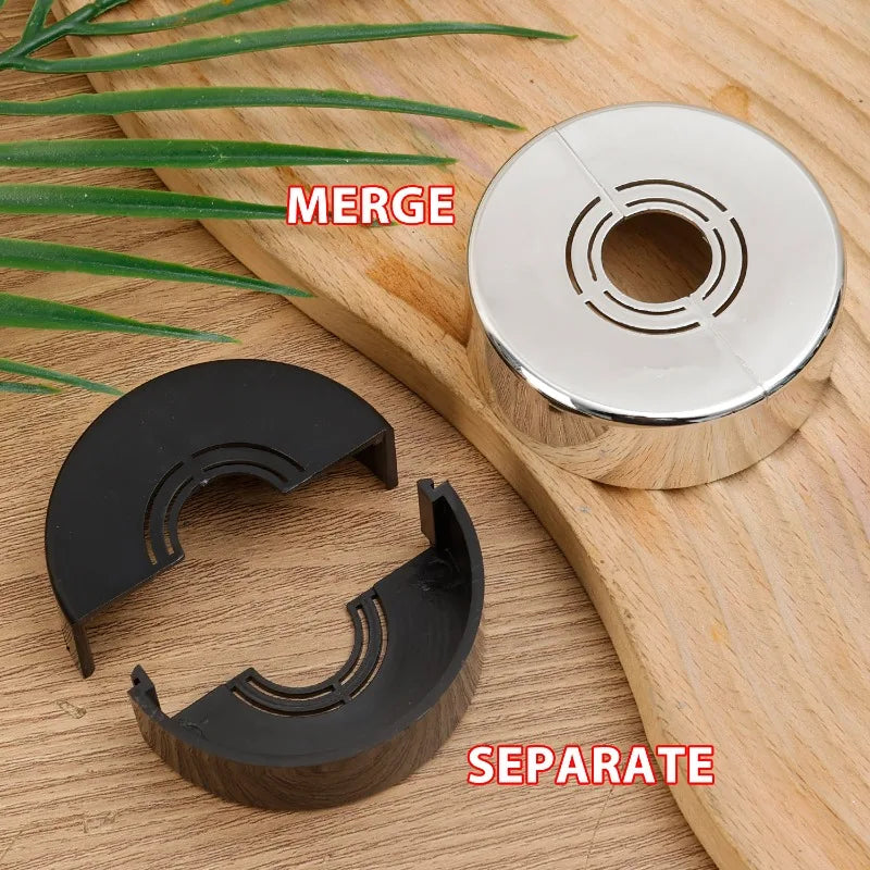 Faucet Decorative Cover Plastic Water Pipe Connector Wall Covers Heighten Valve Panel Shower Kitchen Bathroom Tap Accessories