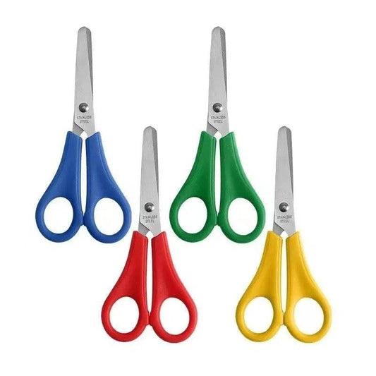 Scissors DIY Handmade Scissors Safety Ruler Scale Scissors Stationery Student School office supplies Scale stationery cute pen - AIAZ
