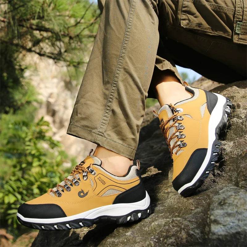 Men Shoes Leather Casual Shoes For Men Sneakers Spring Autumn Winter Shoes For Male Tennis Lightweight Walking Shoes - AIAZ