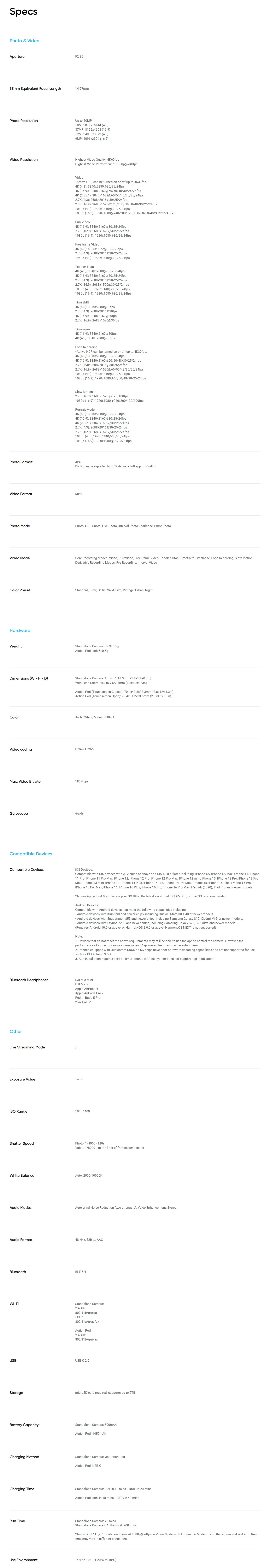 2025 NEW Insta360 Go Ultra Mini  Camera 53g 1/1.28 Inch Image Sensor FlowState Wi-Fi GPS Insta 360 GO Ultra Action Sport Camera