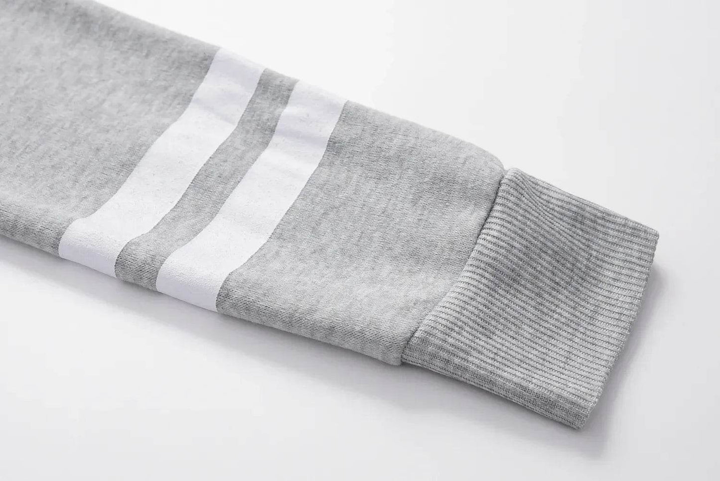 Fashion Women'S Hooded Autumn And Winter Fleece Stripe Hoodies/Sweater For Women Casual Hockey Mom Printed Long Sleeve Pullover - AIAZ