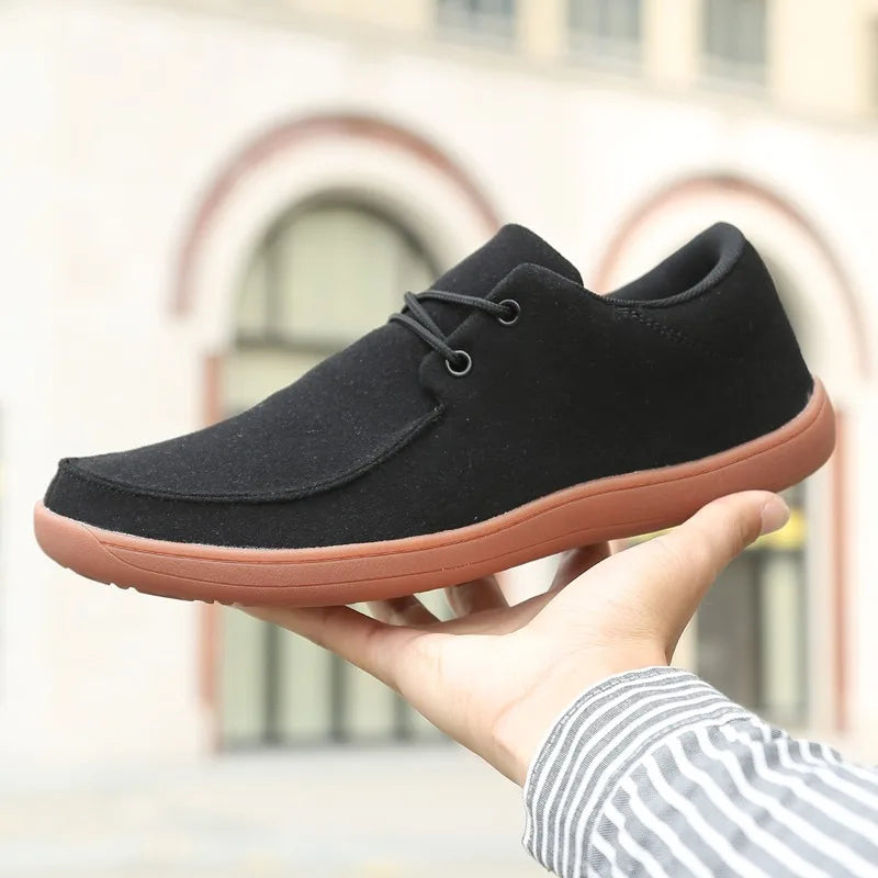 High Quanlity Wide Barefoot Non-slip Casual Walking Shoes Comfortable Footwear Shoe Classic Fashion Men's Sneakers Plus Size 46