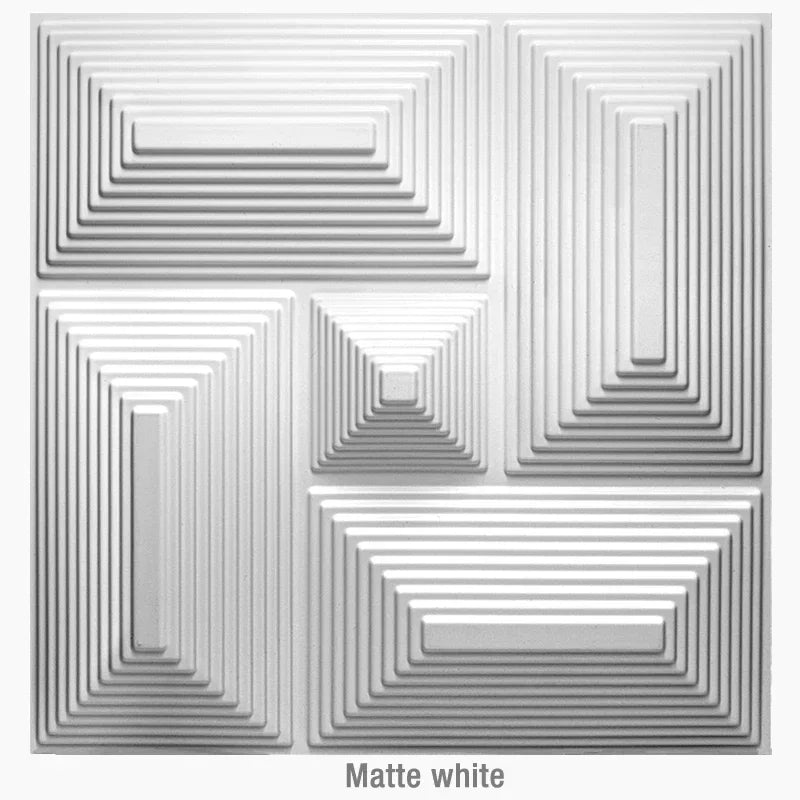 30cm house wall renovation geometric 3D wall panel non-self-adhesive 3D wall sticker art tile 3d wallpaper room bathroom ceiling