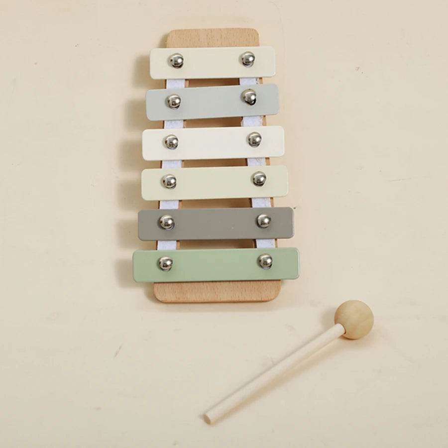 Musical Montessori Toys Baby Toys Rattle Bell Drum Xylophone Percussion for 0 3 Year Kids Early Educational Instruments Toys - AIAZ