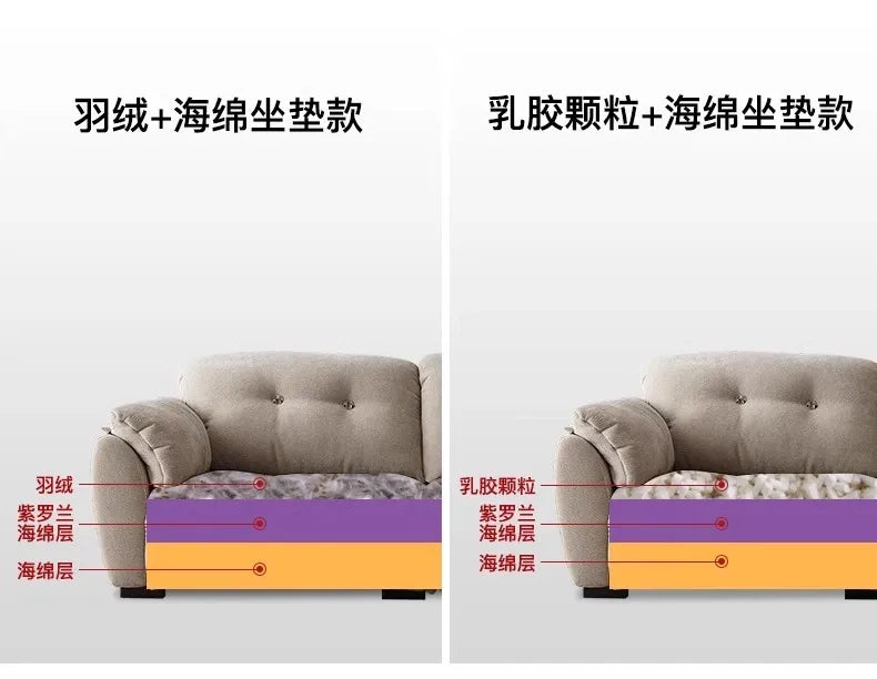 Designer Style Minimalistic Sofa Waterproof Elegant Wooden Chaise Lounge Sofas Living Room Couch Muebles Entrance Hall Furniture