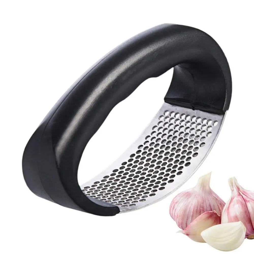 Stainless Steel Garlic Press Crusher Manual Minced Garlic Chopped Garlic Cutting Mince Tools Fruit Vegetable Tool Kitchen Gadget