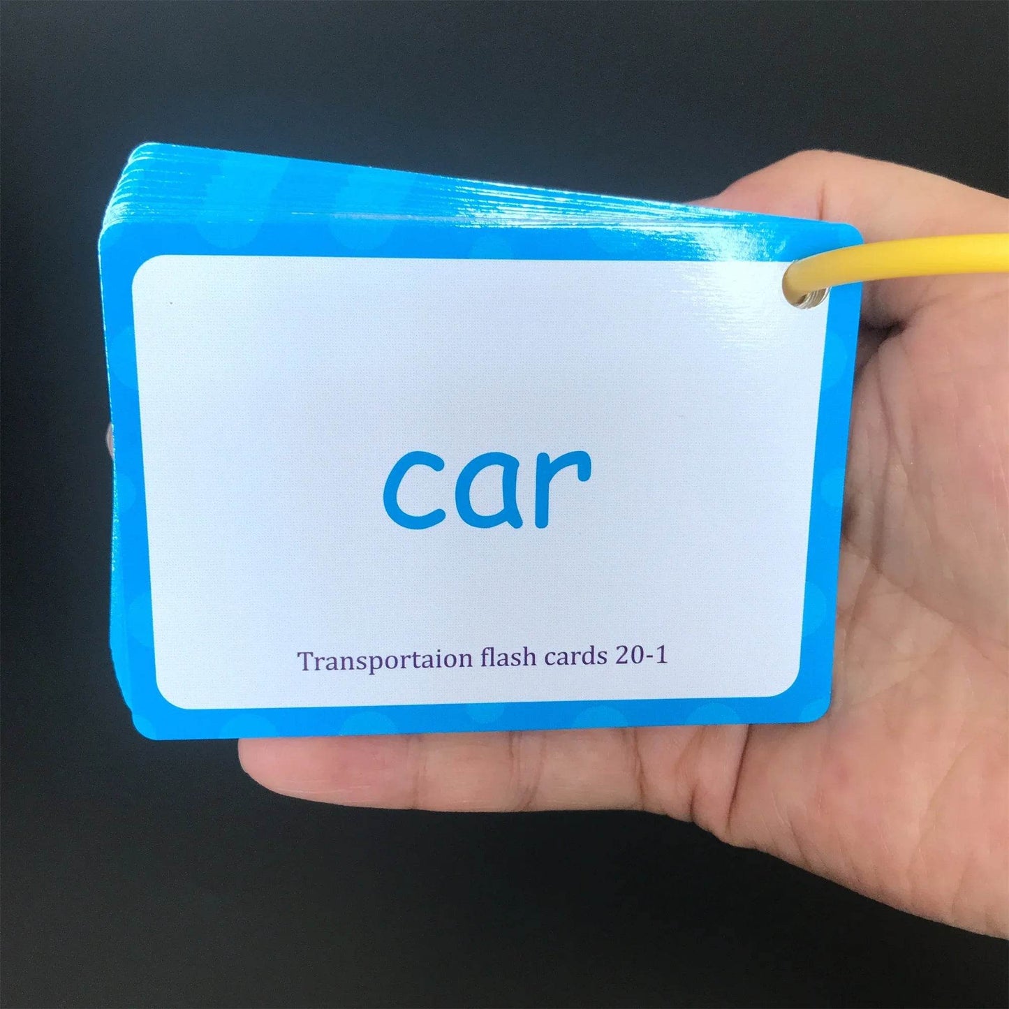 Kids English Words Learning Flashcards Reading Enlightenment Cards Home School Educational Toys Montessori Teacher Teaching Aids - AIAZ