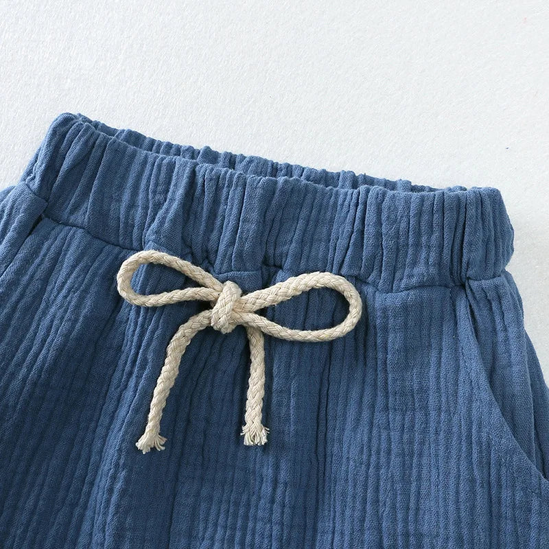 2 Pieces Babies Outfit Set Cotton Newborn Baby Girl Clothes Boys Toddler Romper T-shirts and Shorts Infant Design Soft Clothes