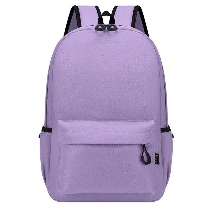 Personalized School Bag Custom Logo School Backpack Training Class Gift School Name Pattern Elementary school backpack wholesale - AIAZ