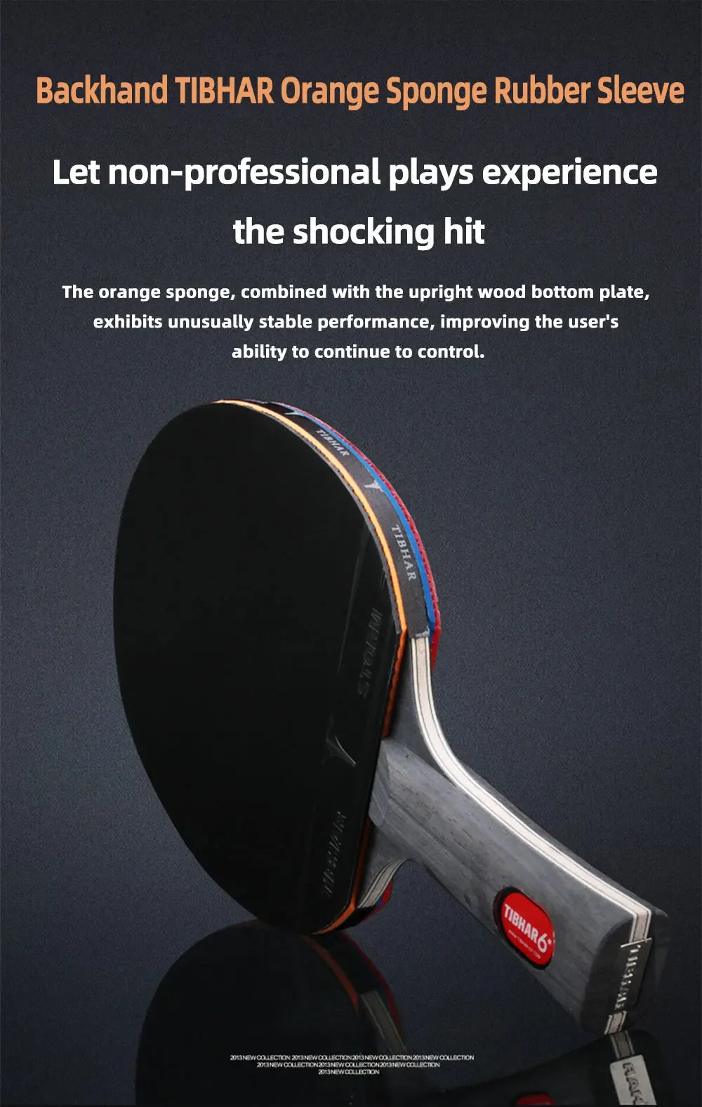 TIBHAR 6/7/8/9 Star Table Tennis Racket Superior Sticky Rubber Carbon Blade Ping Pong Rackets Professional Pimples-in Sticky