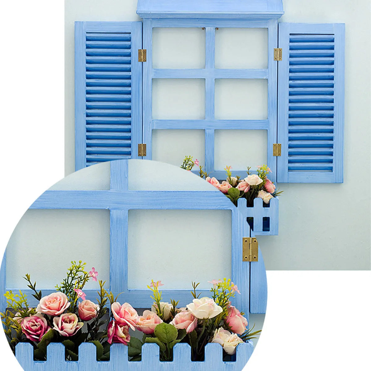 Farmhouse Window Frame Wall Decor, Rustic Wall Decoration, Living Room Fireplace Entryway Hallway Bedroom Art Home Decoration