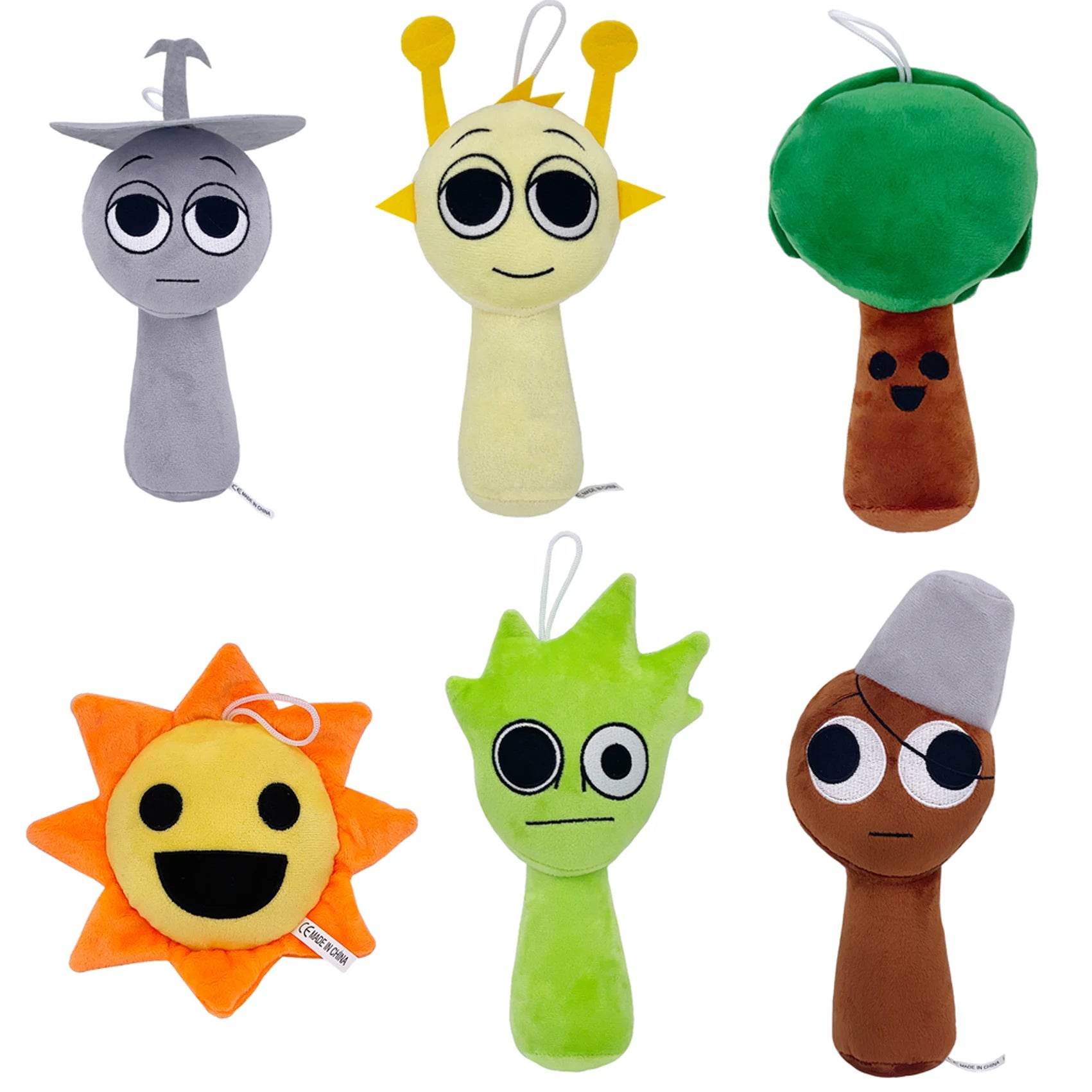 Sprunki Plush Toys Sprunki Plush Doll Sprunki Game Cartoon Pillow Kids Birthday Gifts Stuffed Dolls Christmas Gift - AIAZ