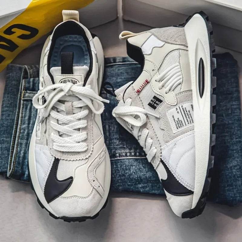 Men's Sports Shoes Male Casual Shoe platform Wear-resistant Shock-absorbing Anti Slip Comfortable Men Shoes Zapatillas De Hombre - AIAZ