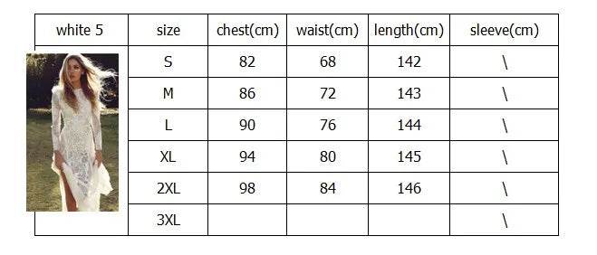 Women's Dress White Hollow Out Cotton Sundress Lace Sleeveless Long Splicing Summer Party Elegant Evening Woman Skirt Clothing - AIAZ