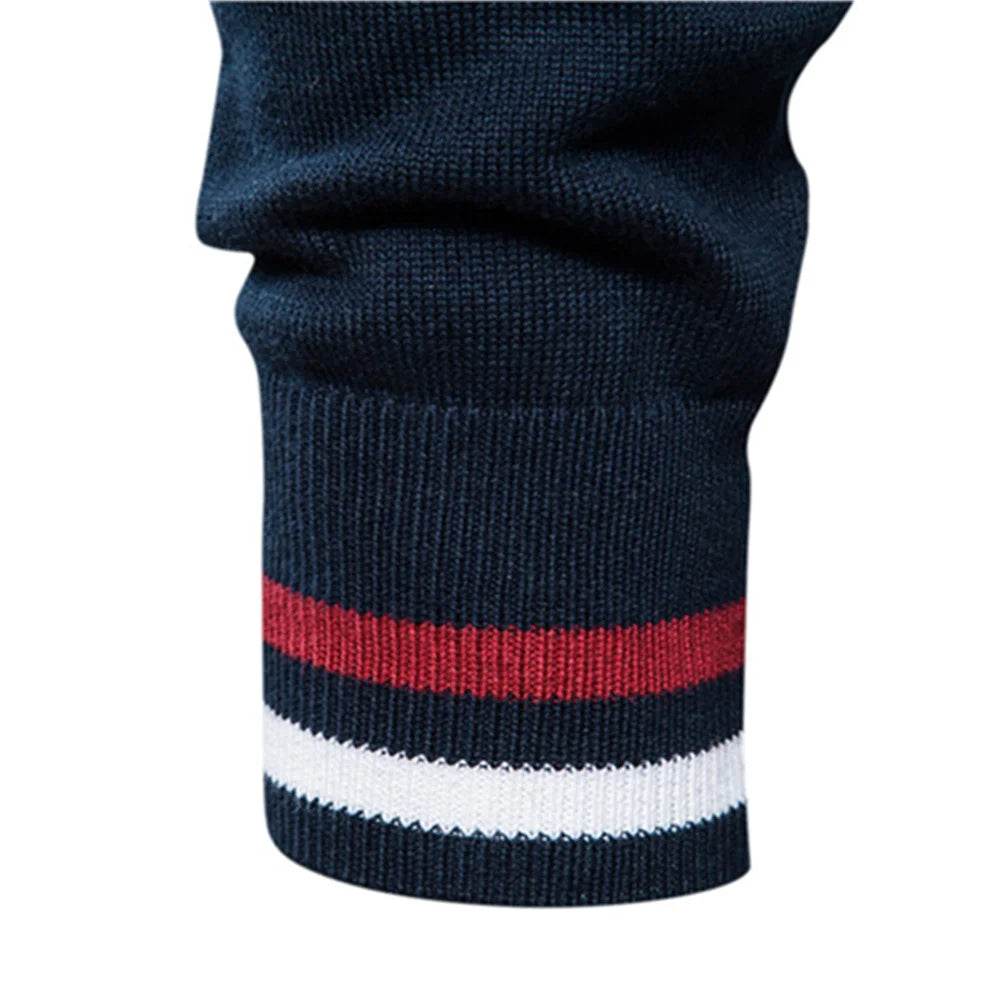 AIOPESON Spliced Cardigan Men Streetwear Casual High Quality Cotton Sweater Men Winter Fashion Brand Cardigans for Men - AIAZ
