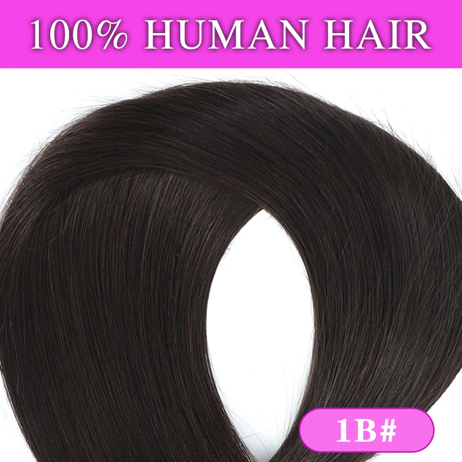SOVO Tape in Hair Extensions 100% Remy Human Hair 20 Inch  20pcs 50G Balayage Skin Weft Tape in Extensions  12-26 inch