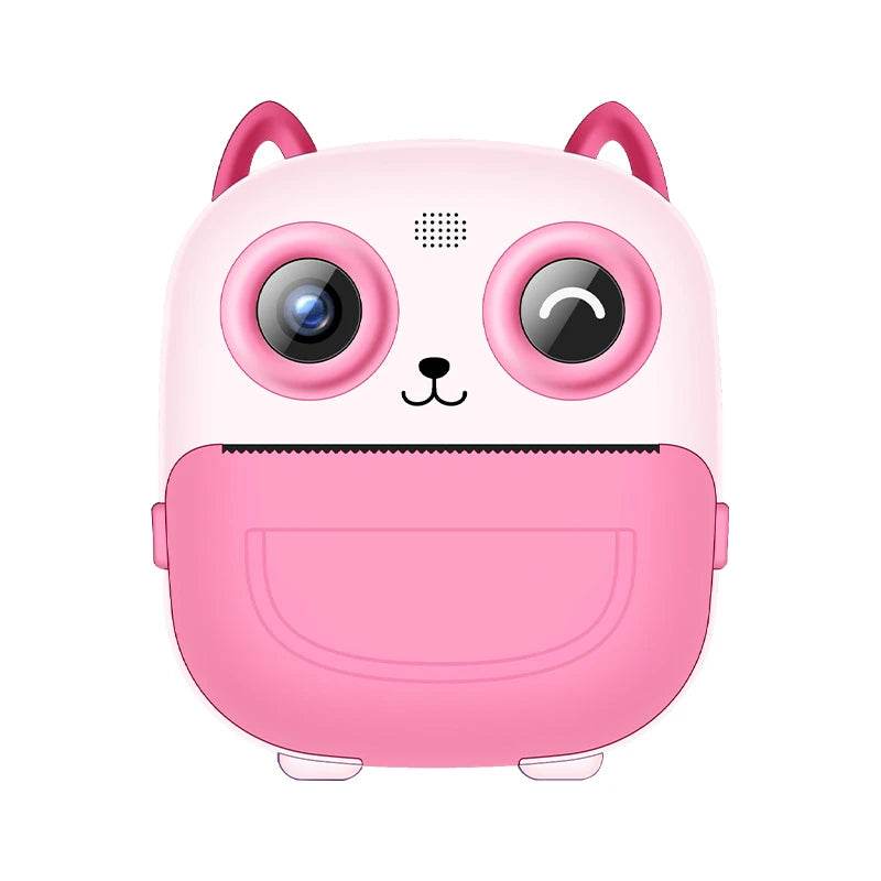 Children Digital Camera Instant Print for Kids Thermal Print Camera Instant Photo Printing Camera Video Toys+32G Memory Card - AIAZ