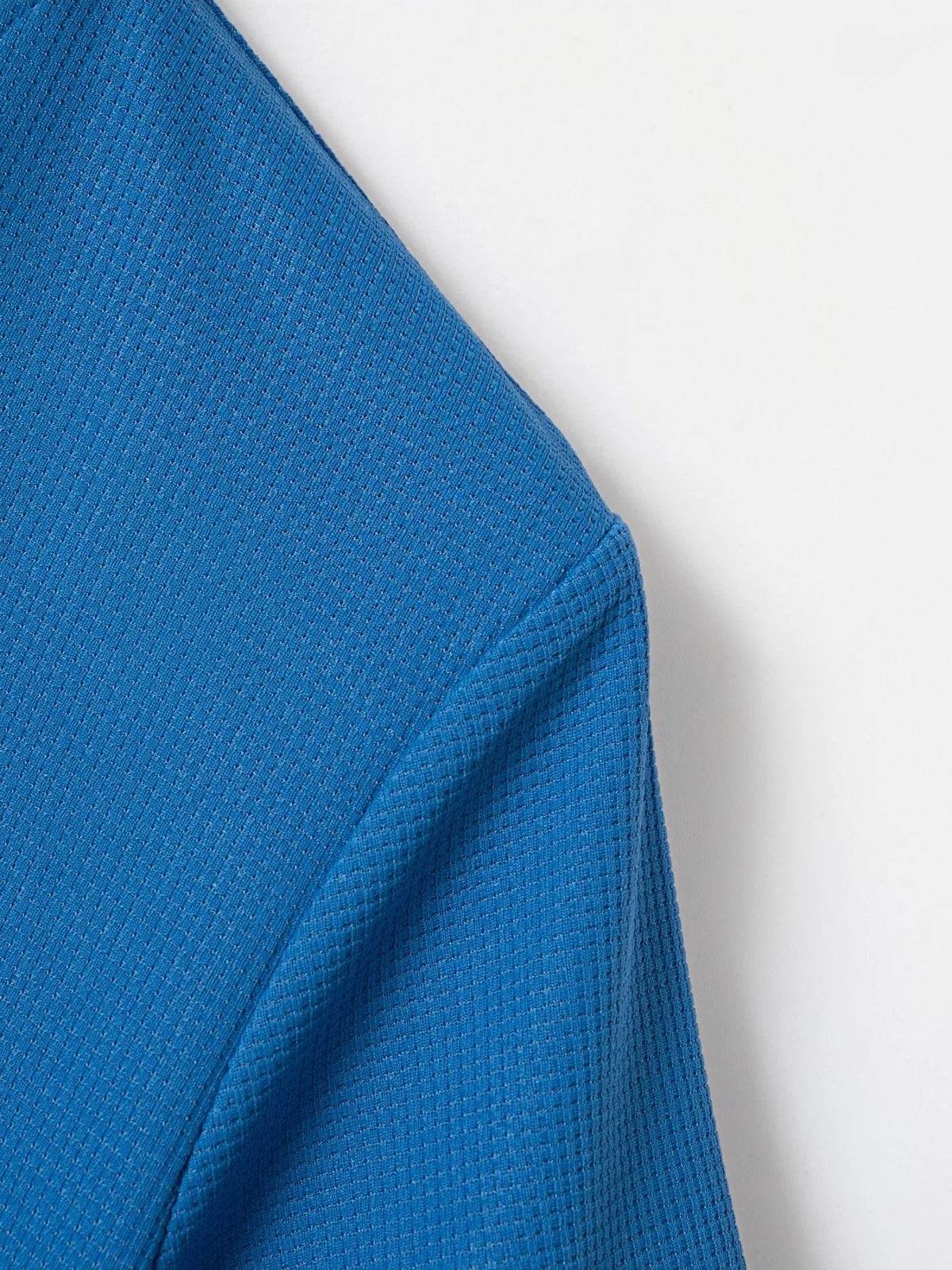 2025 Men's new summer suit Waffle collar solid color zipper short sleeve pants suit fashion casual loose sportswear - AIAZ