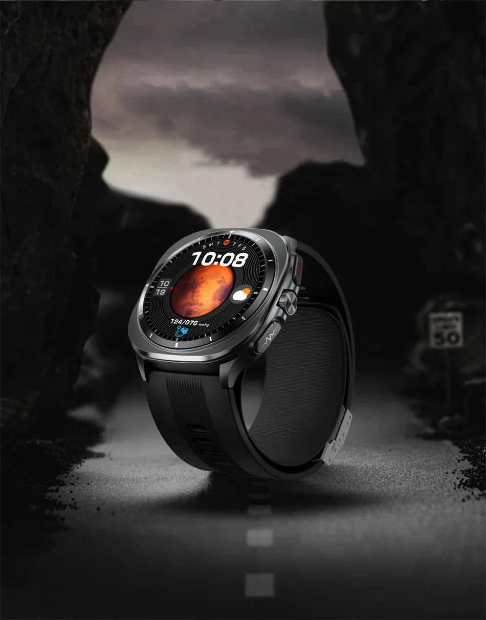 2025 New Health Nursing Accurate Measure Blood pressure Smart Watch With Air pump airbag Blood lipids Uric acid Smartwatch Men