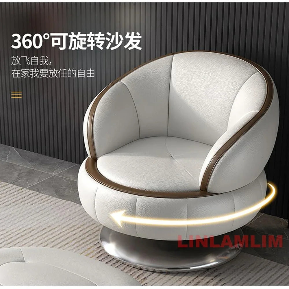 Modern L-Shaped Sectional Sofa with Chaise, Luxury Italian Genuine Leather Couch with adjustable headrest, Storage, USB, Console