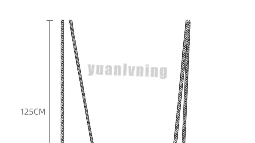Kids Swing Portable Ceiling Suspended Chair With Seat Cushion Kids Baby Children's  Hammock with Safety Belt For Kids Babies