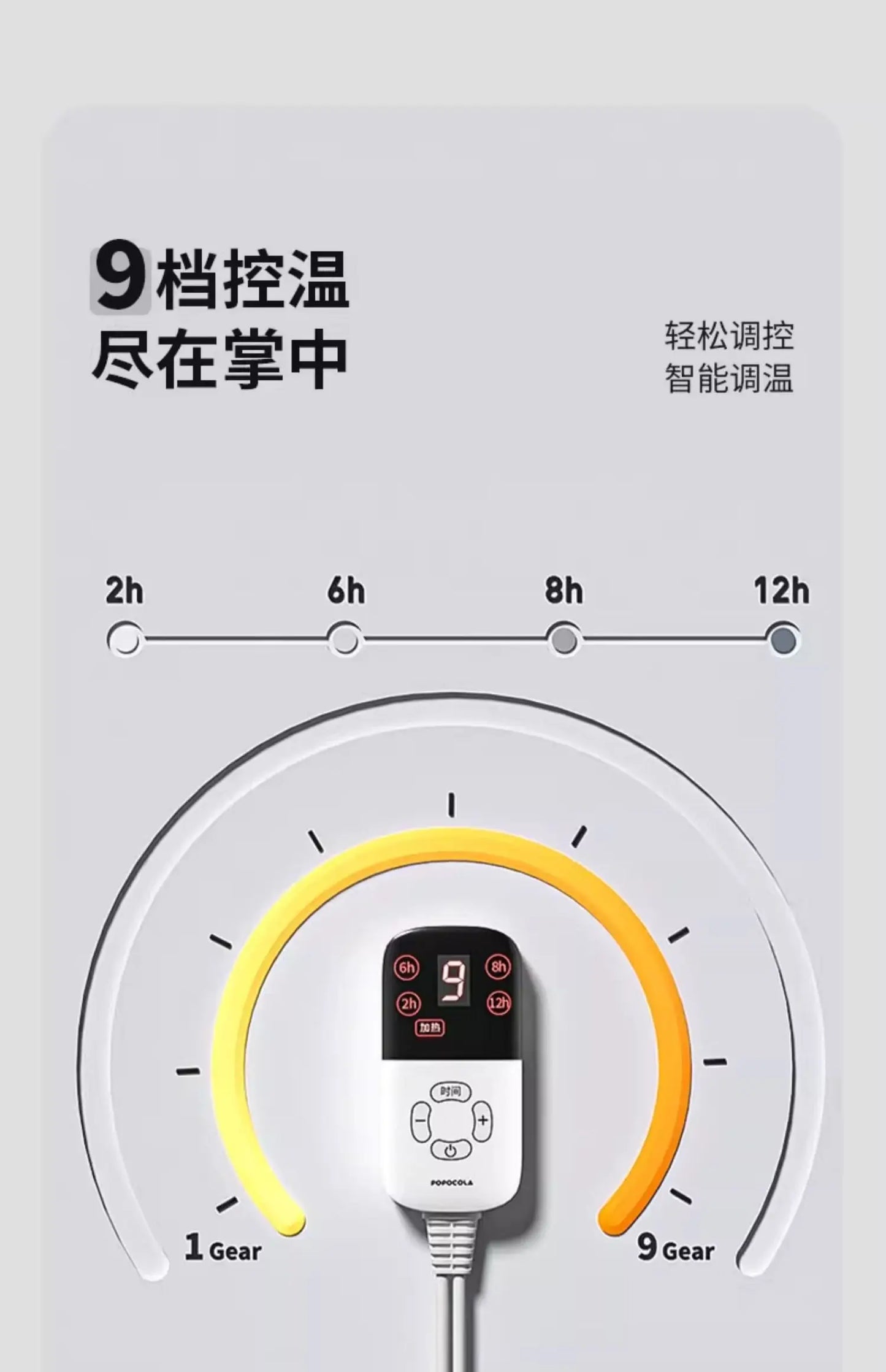 Heated Deep Cat Bed  Smart Temperature-Controlled Pet House 9-Level Adjustable Heated Dog Nest with Timer