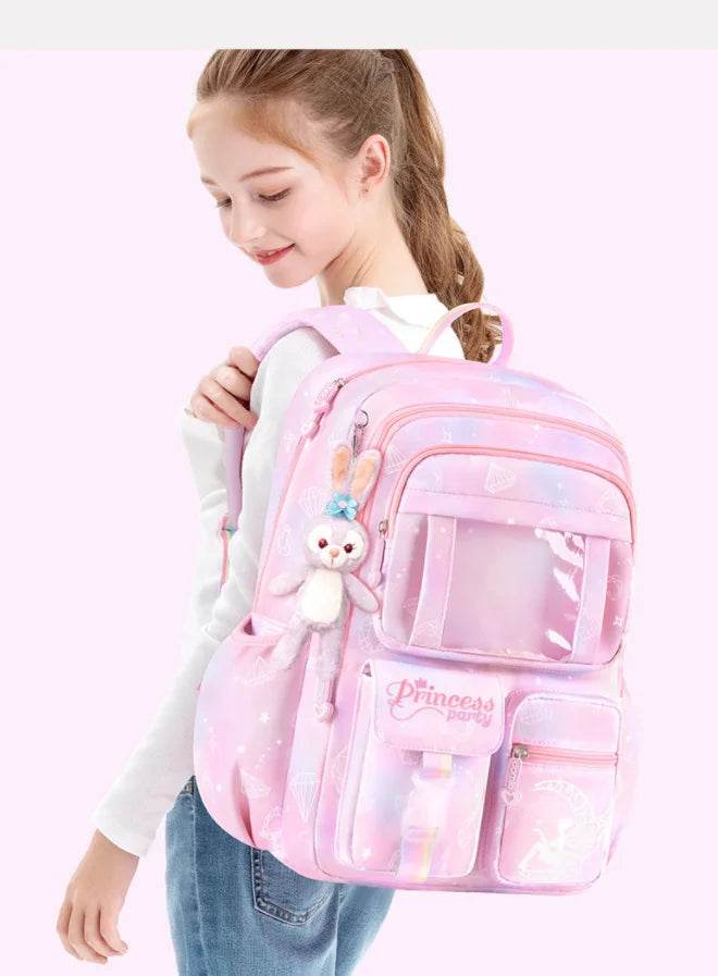School Rolling backpack Bags school wheeled backpack for girls kids School trolley bag for girls school bag wheels for girls - AIAZ