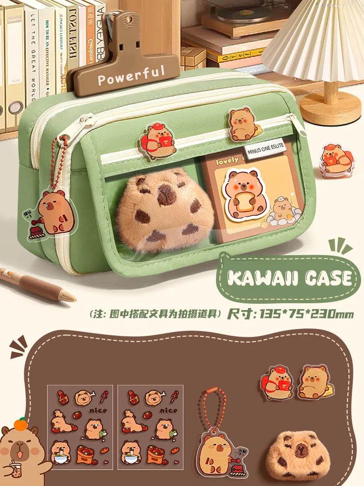 Back To School Supplies Set Cute Pencil Case For Girls Aesthetic Stationery Return To Classes Useful Accessories Scholar Kit - AIAZ